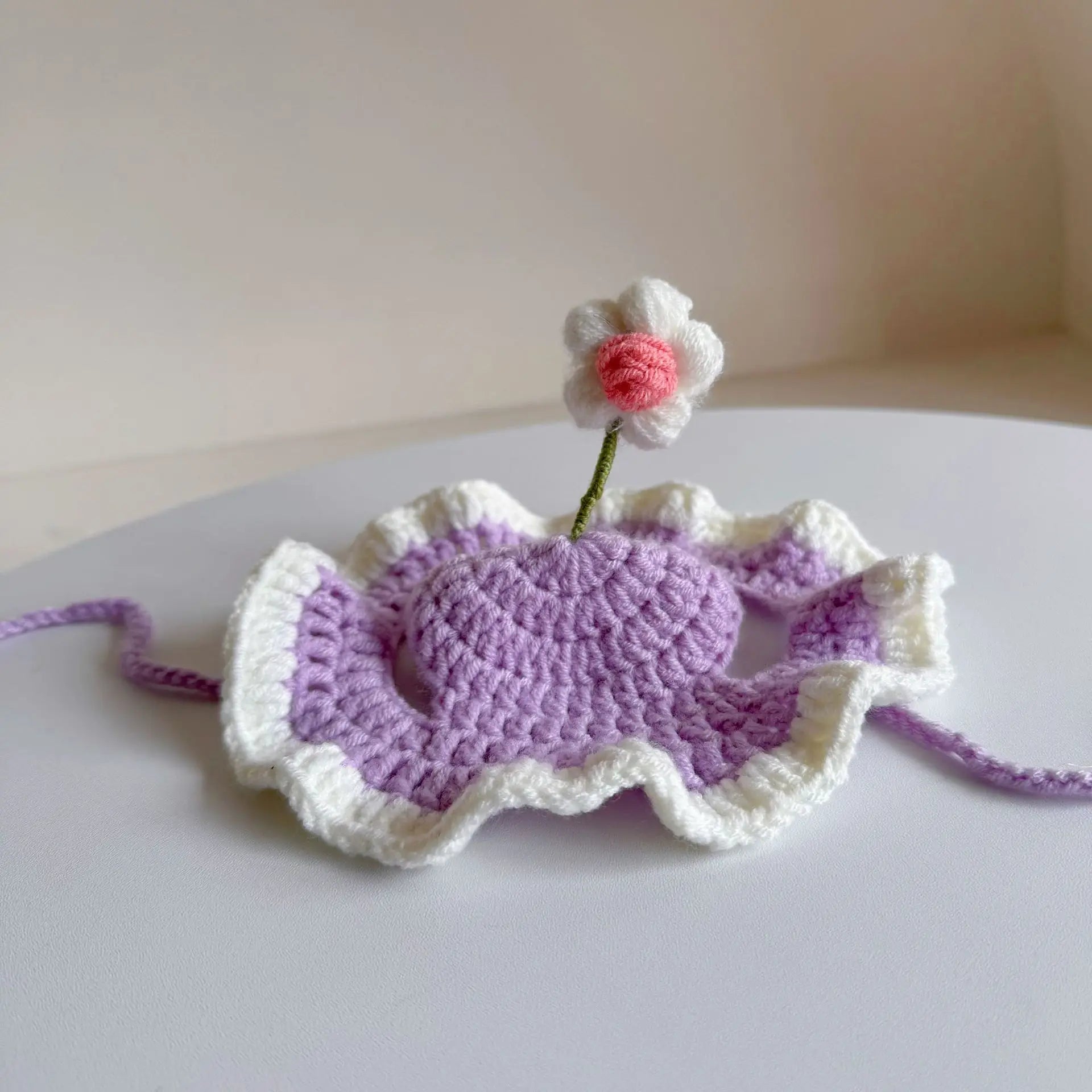 Cute Knitted Pet Hat — Cosy Autumn & Winter Hat for Cats & Small Dogs