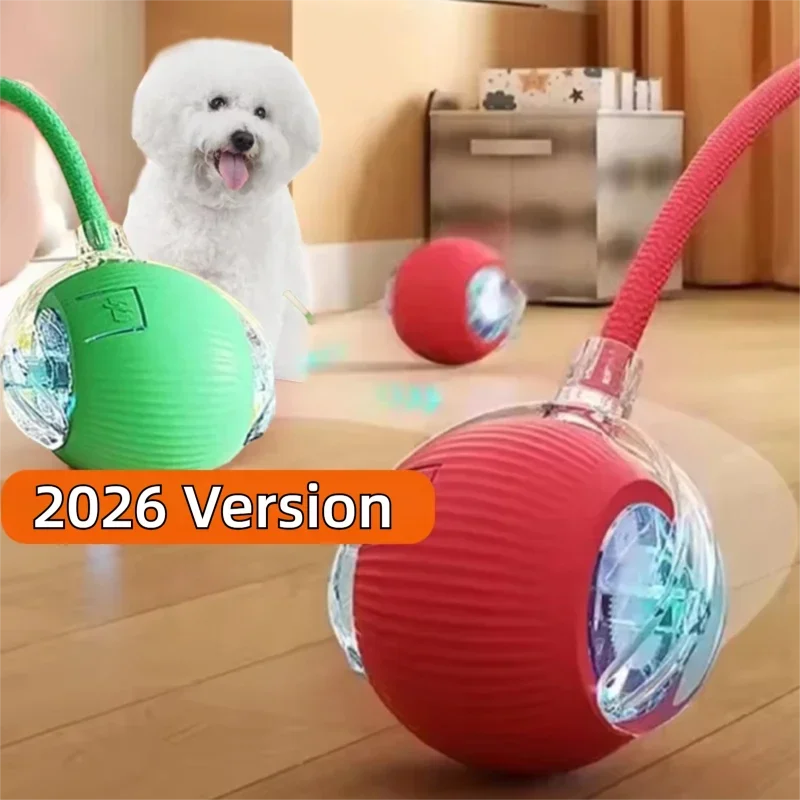 Smart Rolling Dog Ball Toy — Automatic, Rechargeable & Interactive