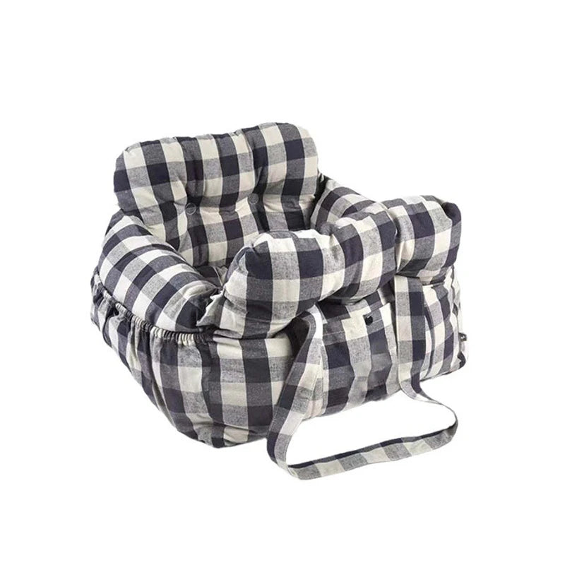 Dog Car Seat Bed — Removable, Washable Travel Seat for Small & Medium Dogs