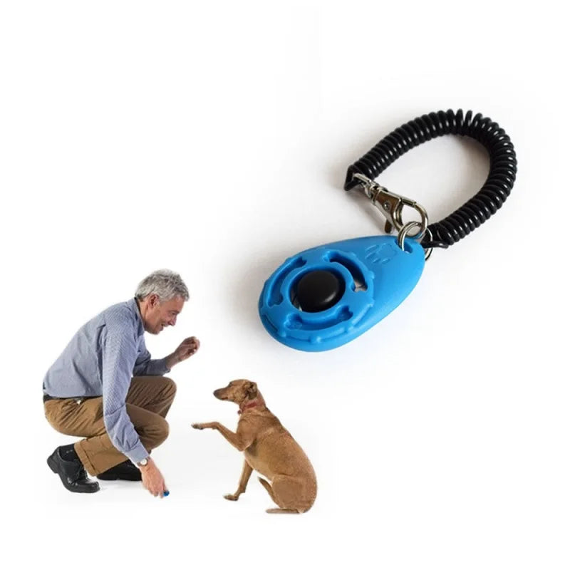 Pet Training Clicker with Wrist Strap — Dog & Cat Click Trainer
