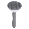 Self-Cleaning Pet Slicker Brush — Dematting Comb for Dogs & Cats