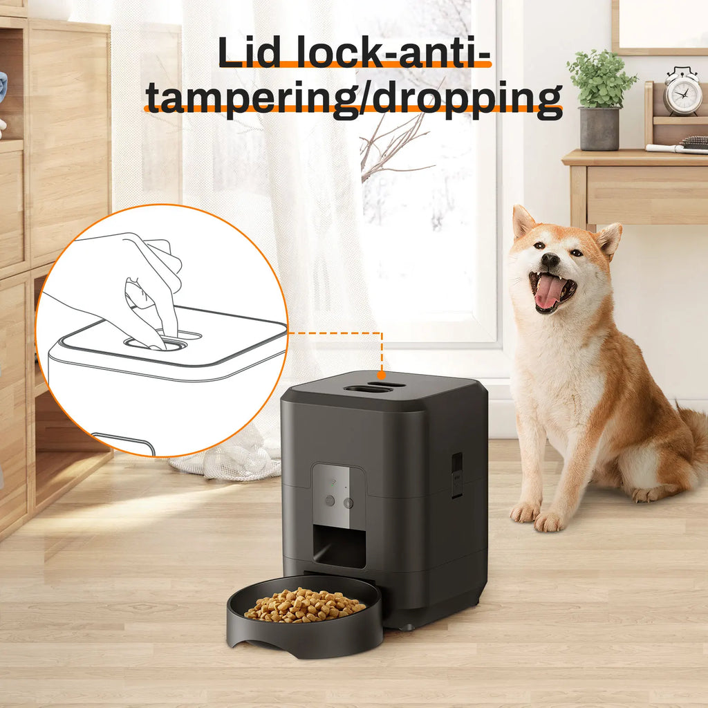 Automatic Pet Feeder — Timed & Portion-Controlled Food Dispenser for Cats & Dogs