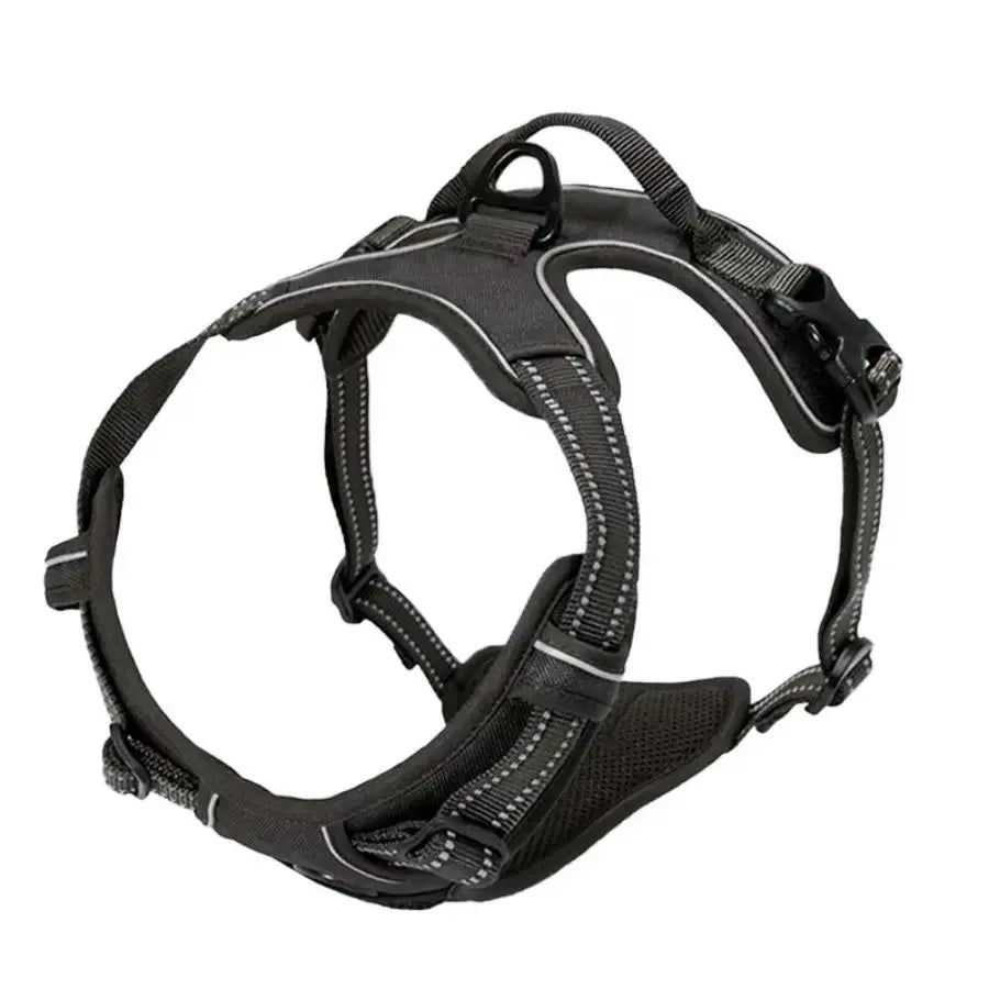 Dog Vest Harness & Leash Set — Adjustable Collar for Small & Medium Dogs
